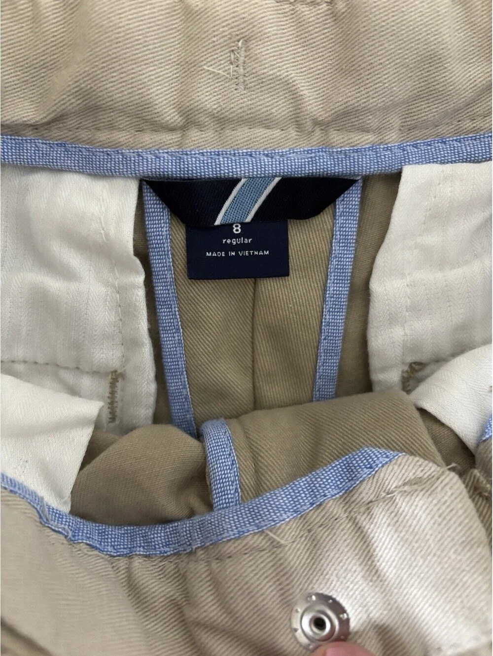 Gap Kids Boys Shorts Regular Adjustable Waist Khaki Dressy Size 8 Uniform